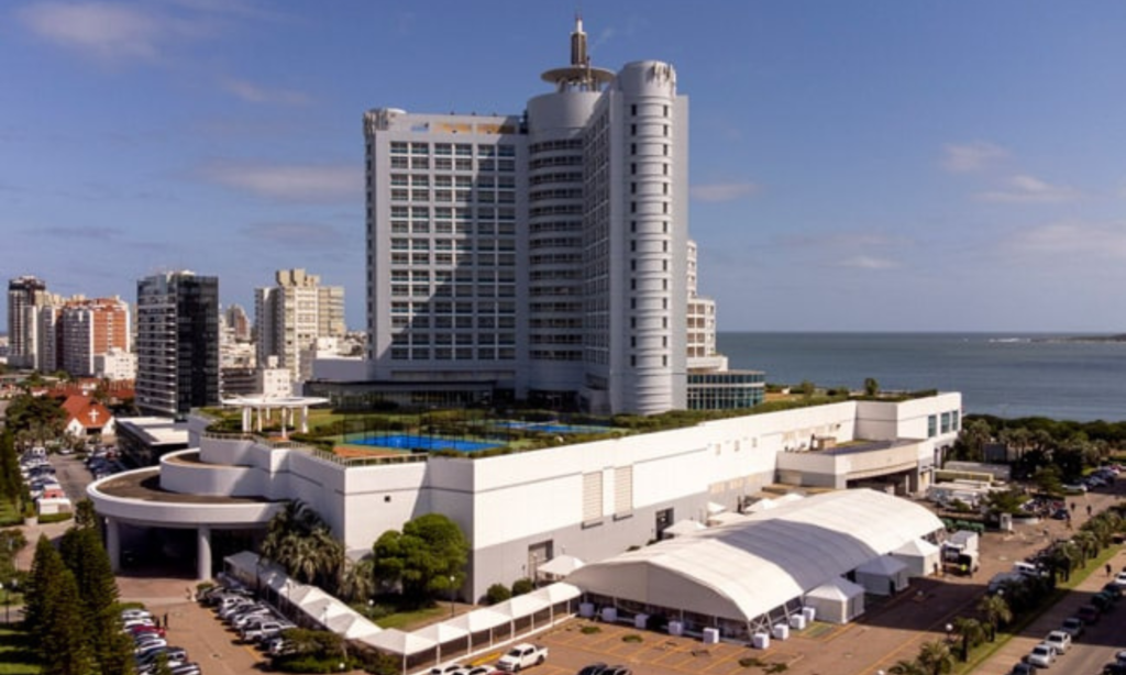 Vista do hotel Enjoy Punta del Este