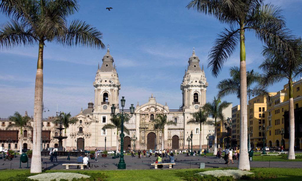 Plaza de Armas, em Lima