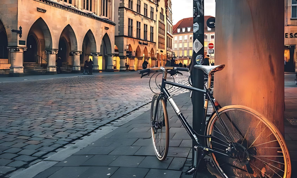 Münster, na Alemanha, um ótimo destino para levar sua bicicleta.