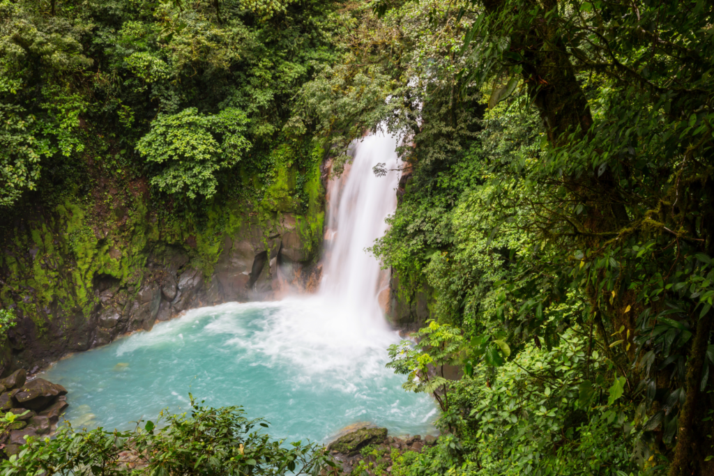 As belezas naturais da Costa Rica.