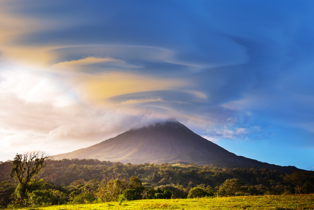 Vulcão Arenal, na Costa Rica.