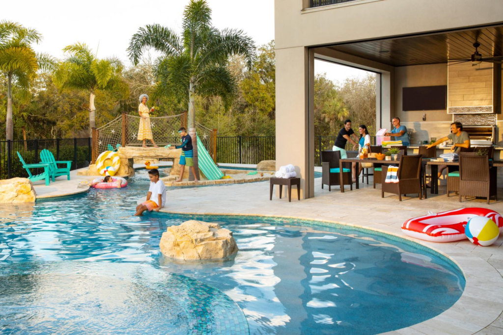 Em Kissimmee, alugue uma casa para ter mais conforto com a família.