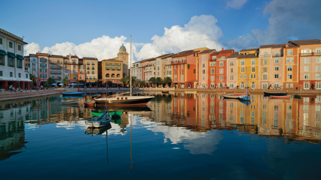 Loews Portofino Bay Hotel no Universal Orlando.