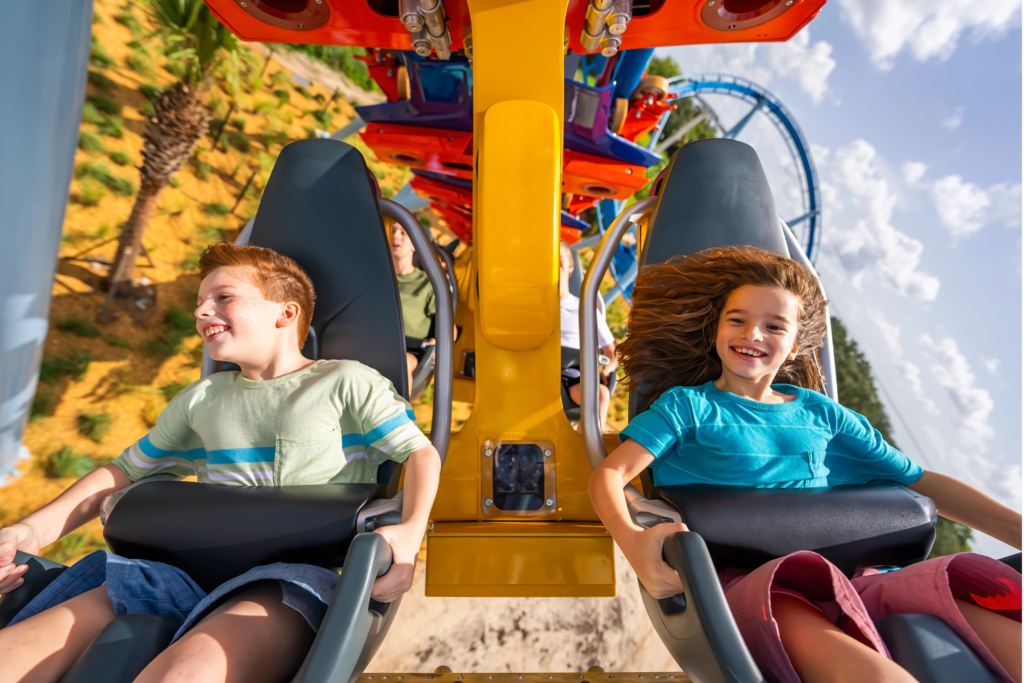 A emoção de voar na Phoenix Rising, no Busch Gardens, é indescritível.