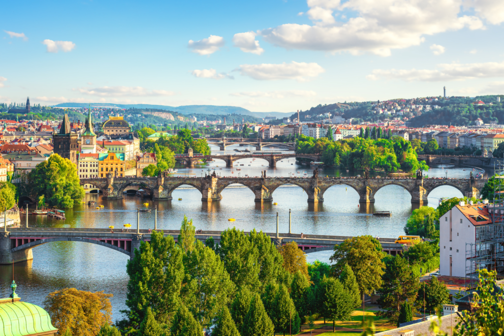 A bela cidade de Praga, na República Tcheca, será um dos destinos visitados pelo Grupo Europa Central.