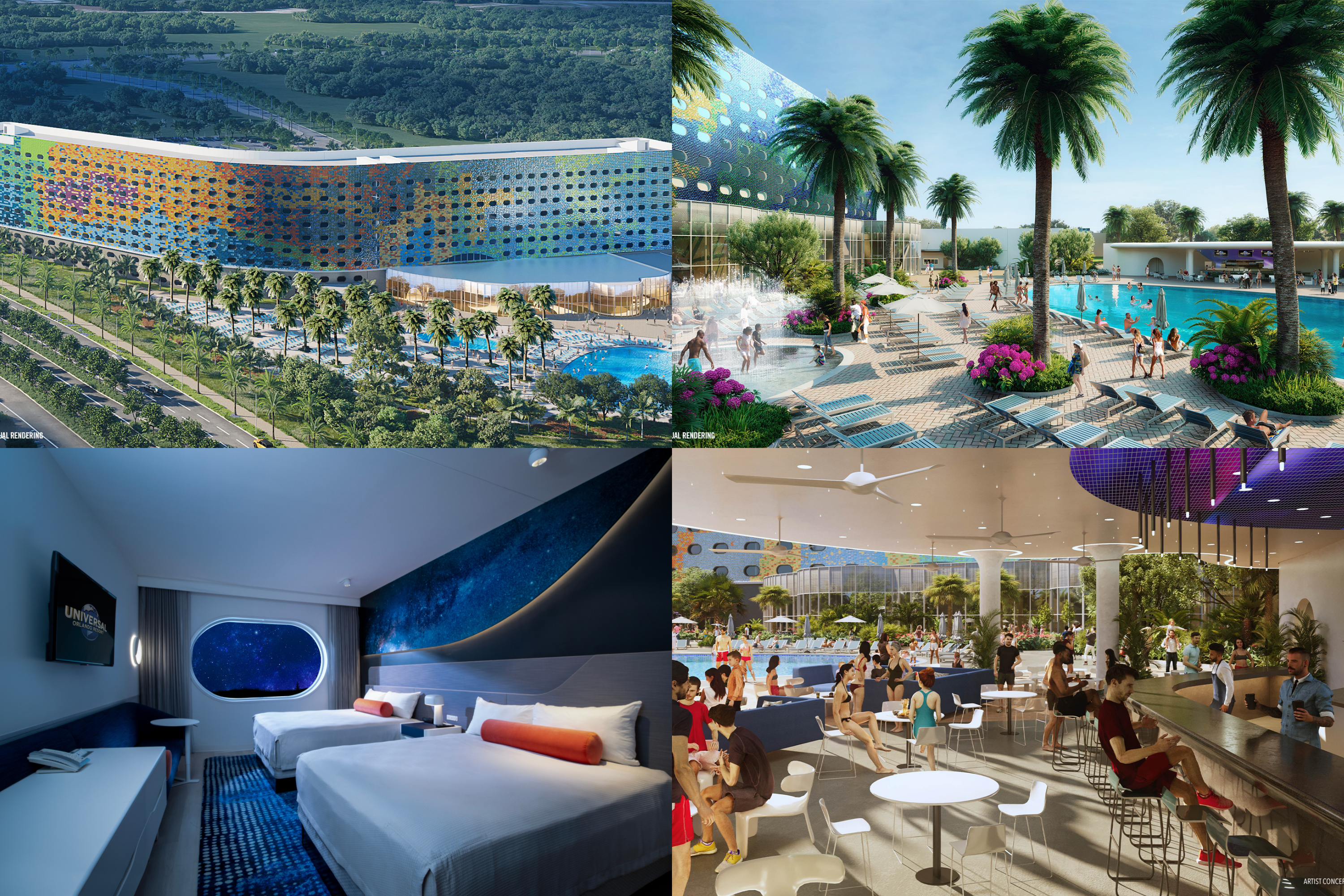 Em janeiro de 2025, o Universal Stella Resort abrirá as portas para seus hóspedes.