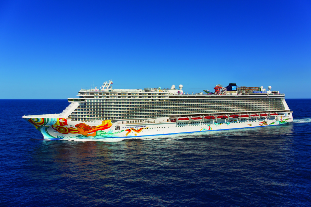 O Norwegian Getaway, da Norwegian Cruise Line.