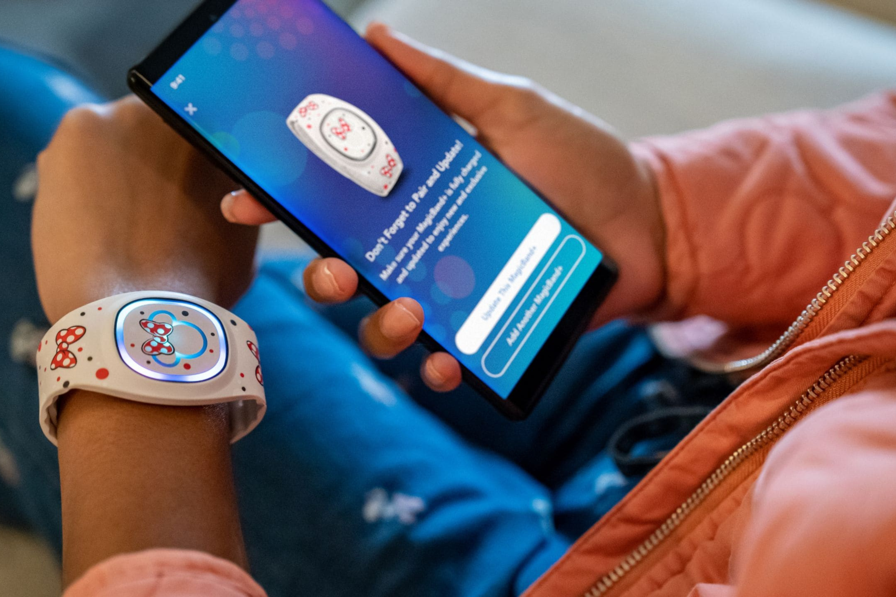 Pode reutilizar a MagicBand em uma futura visita à Disney?