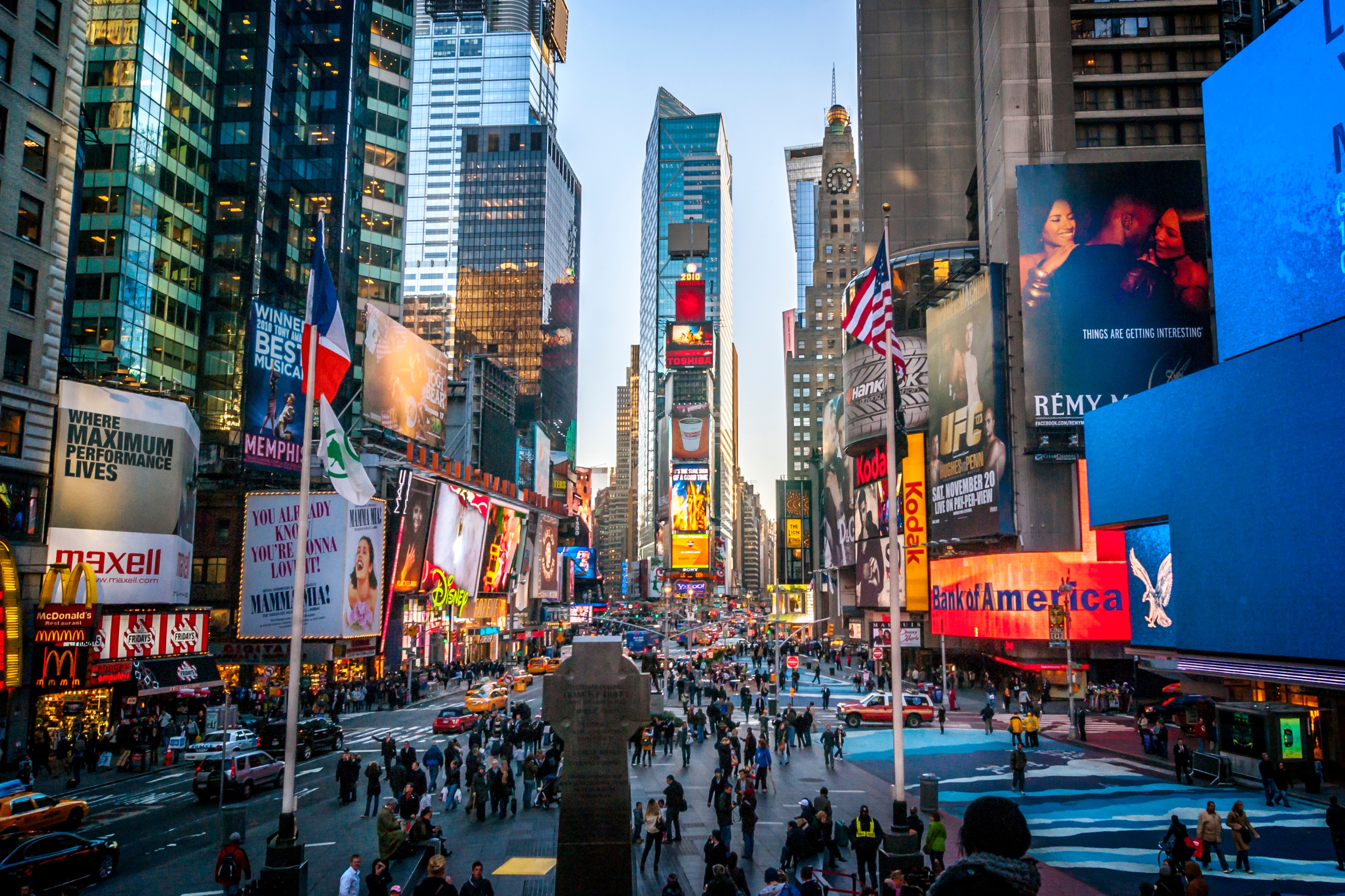 Comi é se hospedar em Midtown Manhattan?