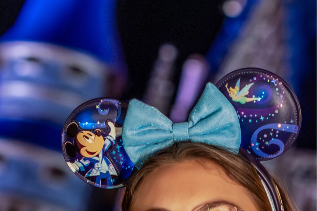 Orelhinhas temáticas da Disney Starlight.