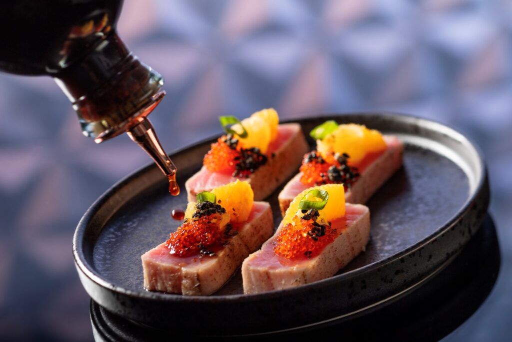 Truffled Ahi Tuna, no GEO-82.