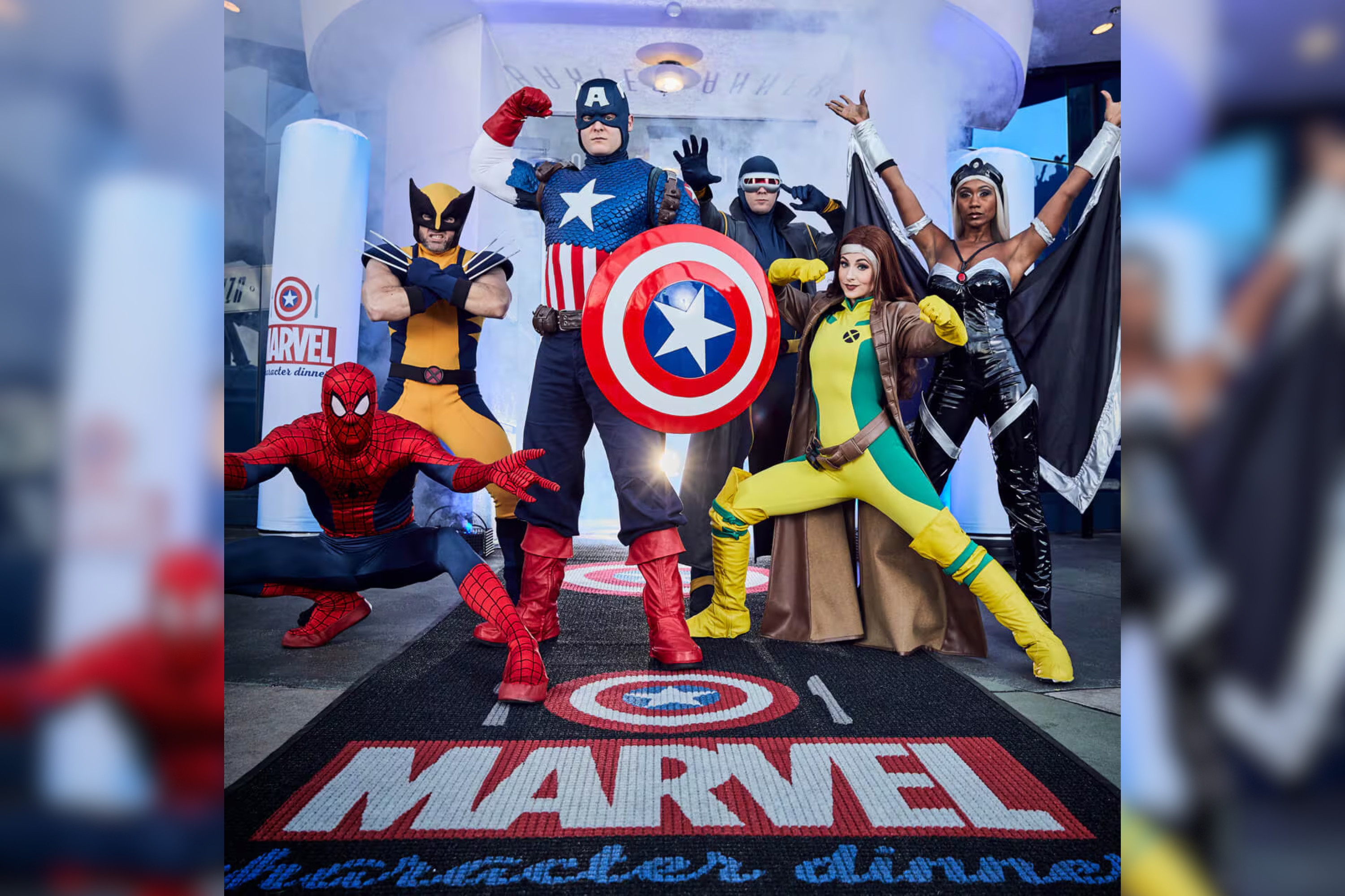 É possível conhecer o Capitão América, o Homem-Aranha e os X-Men no Islands of Adventure.