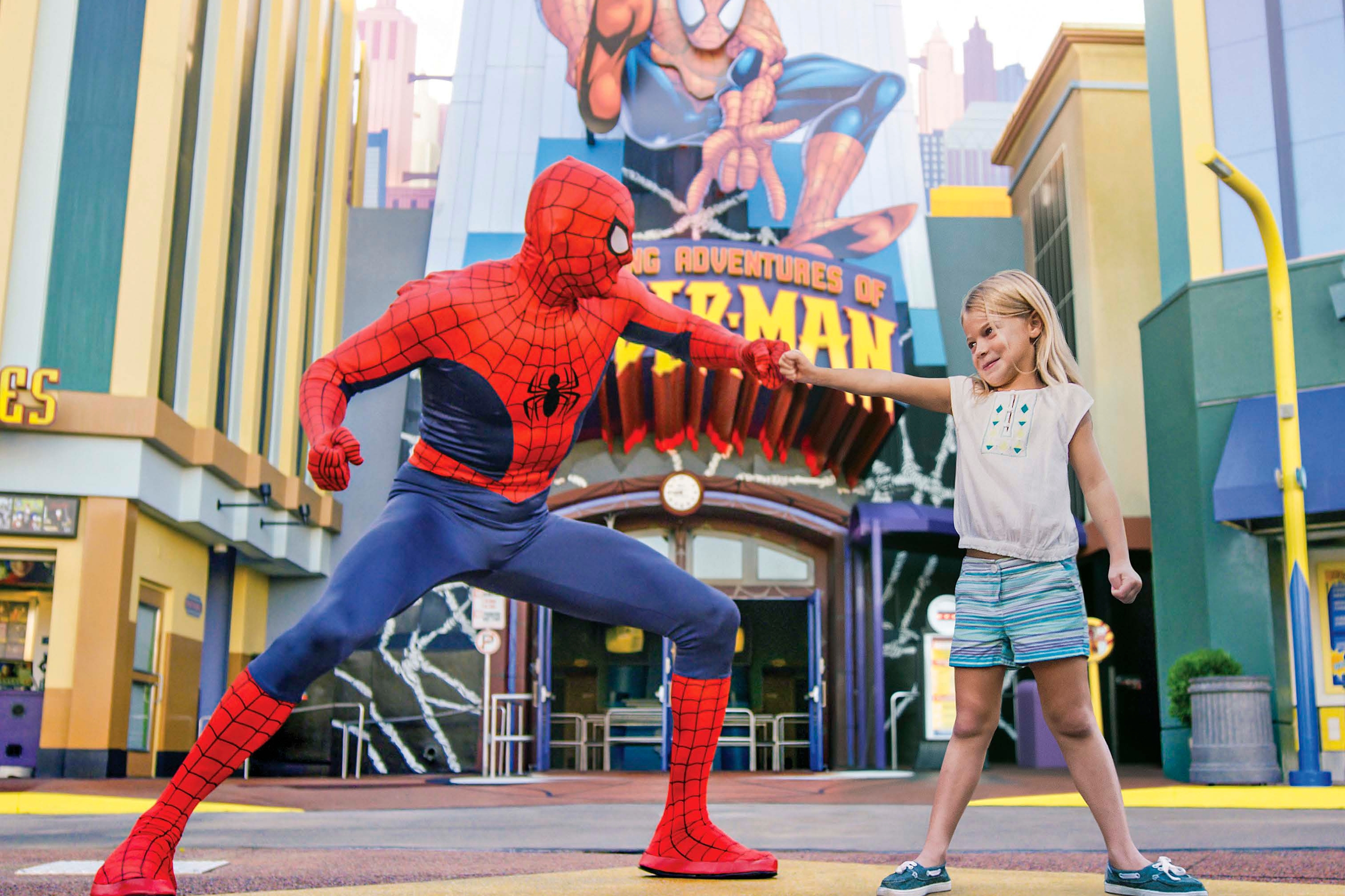 Marvel Super Hero Island no Islands of Adventure.