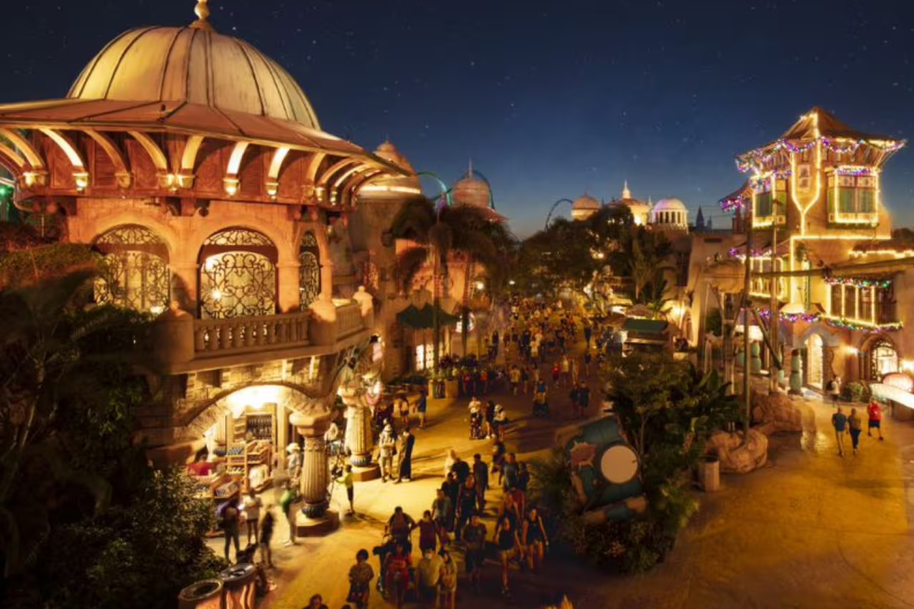 Port of Entry é a porta de entrada do Islands of Adventure.