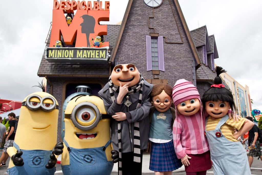 A Minion Land tem atrações para toda a família!