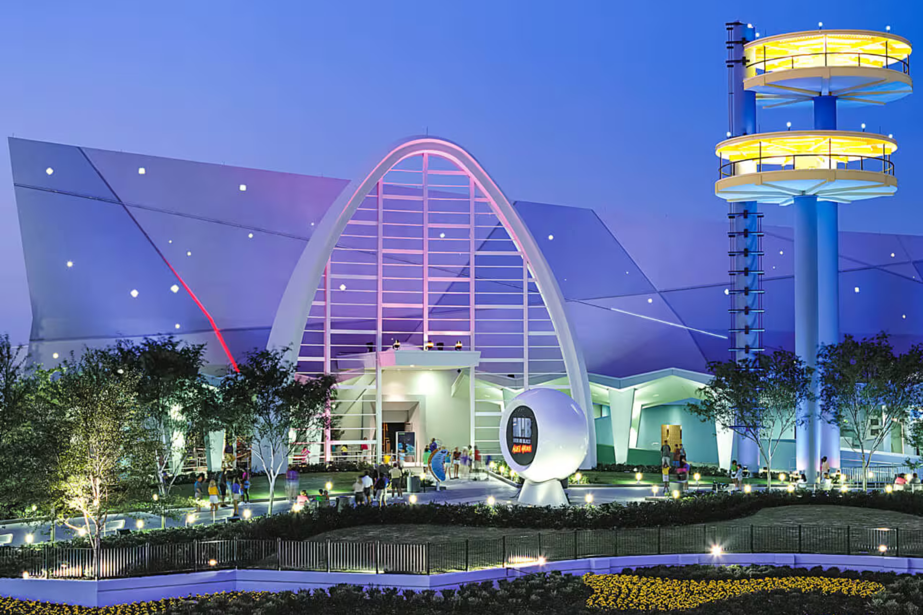 O World of Expo é lar da atração Men in Black.