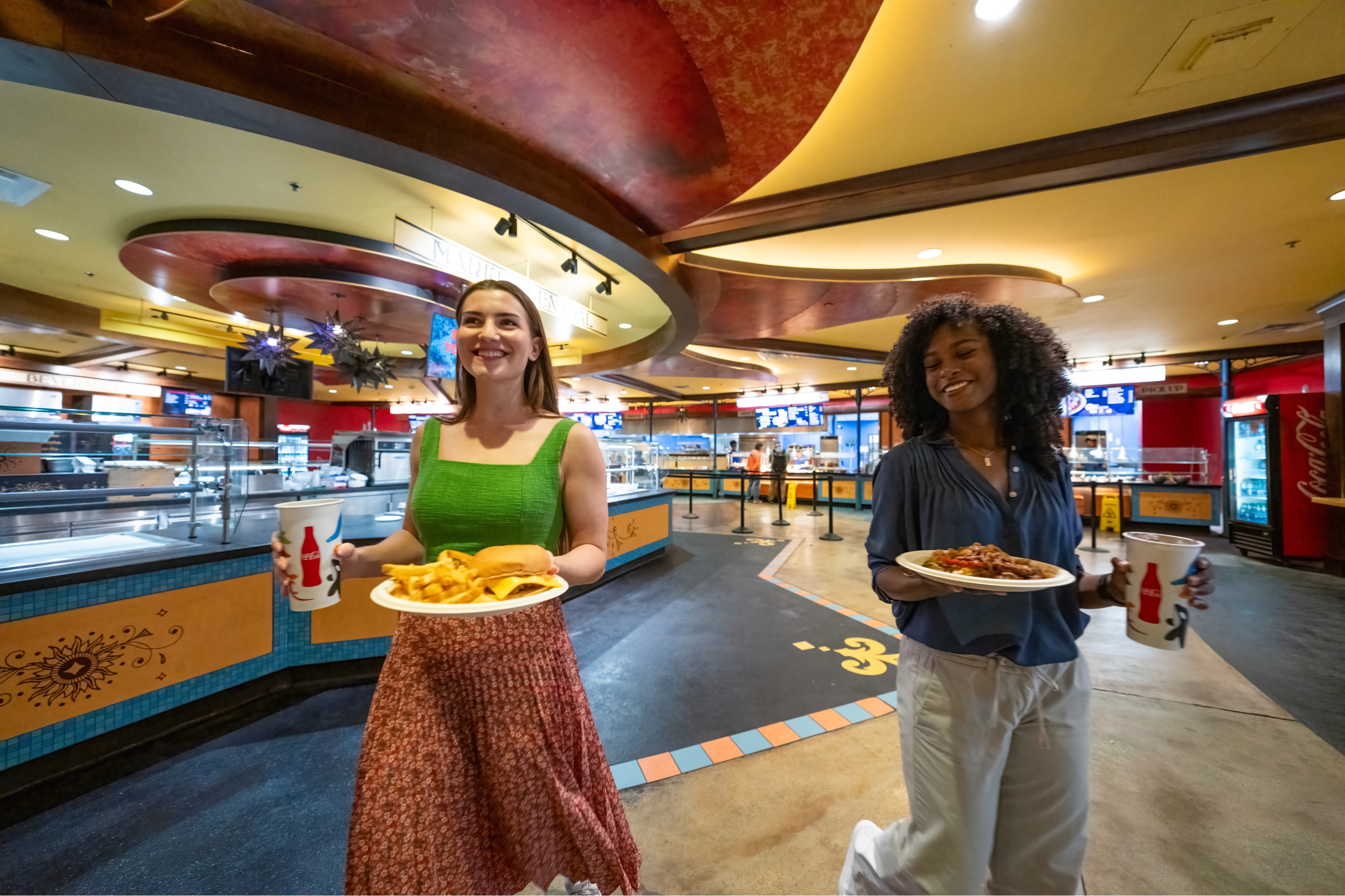 Não faltam opções de restaurantes para recarregar as energias no Busch Gardens.