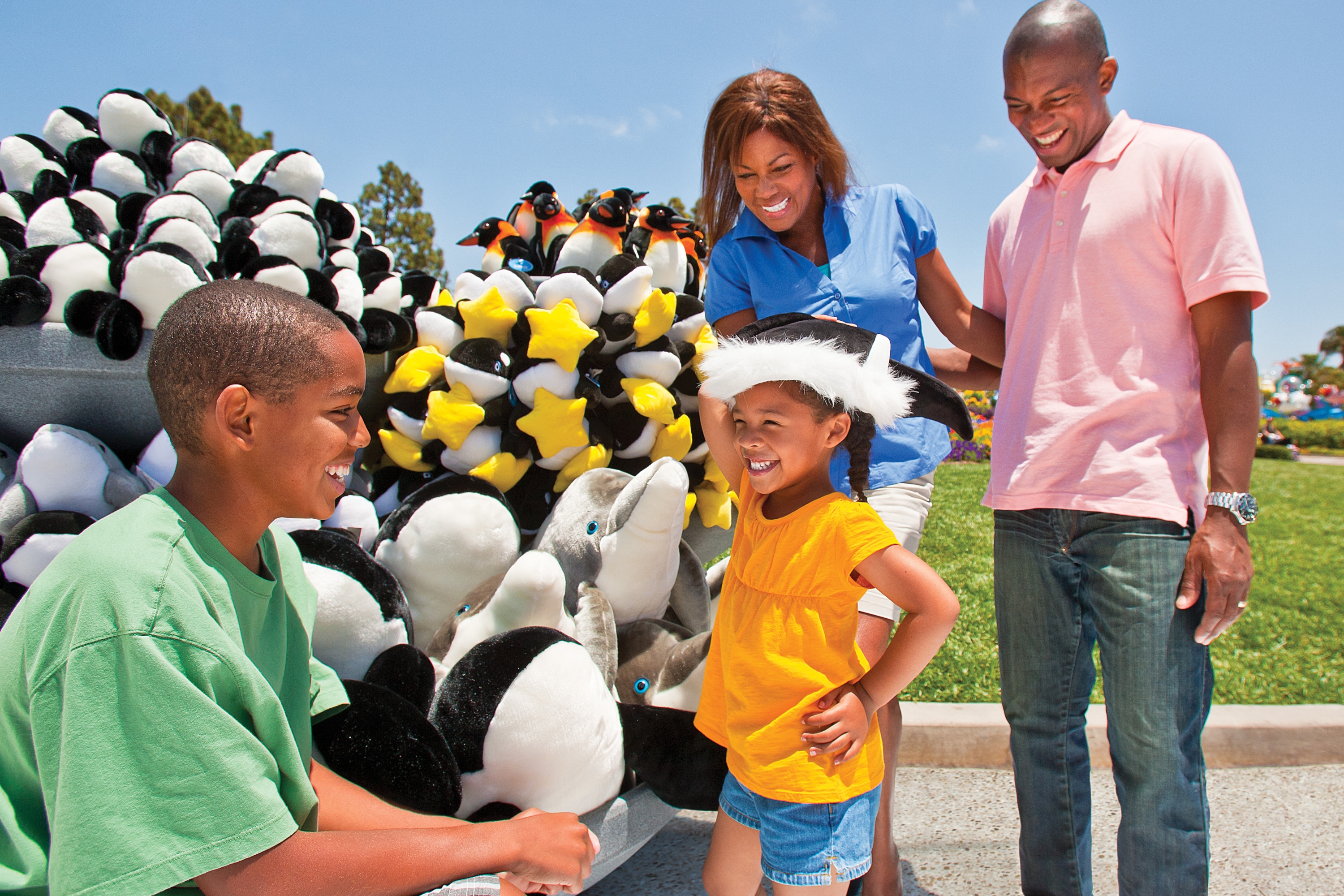 Lojas disponíveis no SeaWorld Orlando.