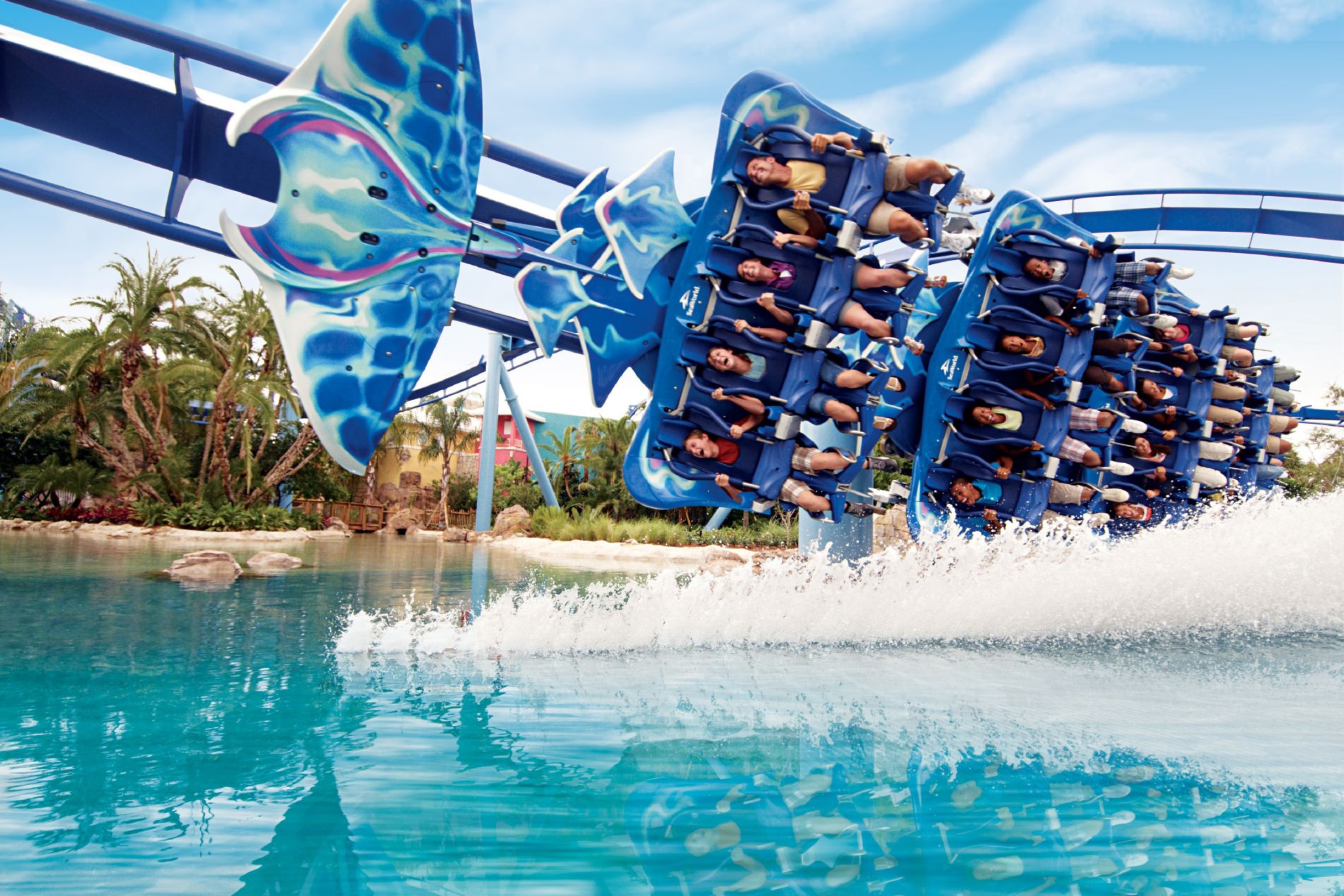 Manta no SeaWorld Orlando.
