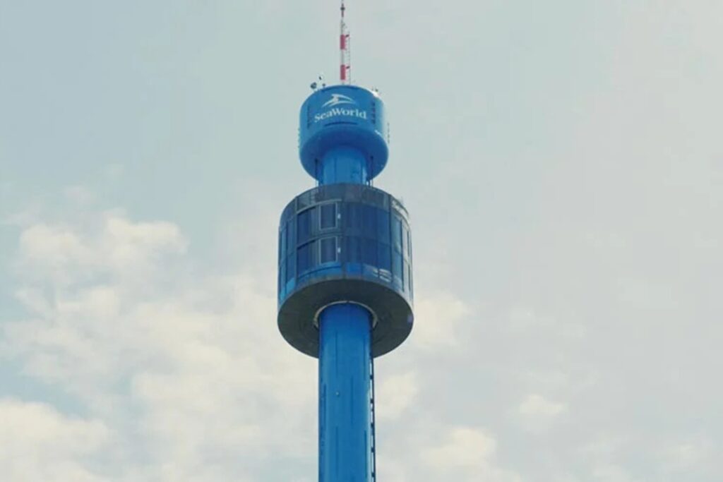 Sky Tower no SeaWorld Orlando.