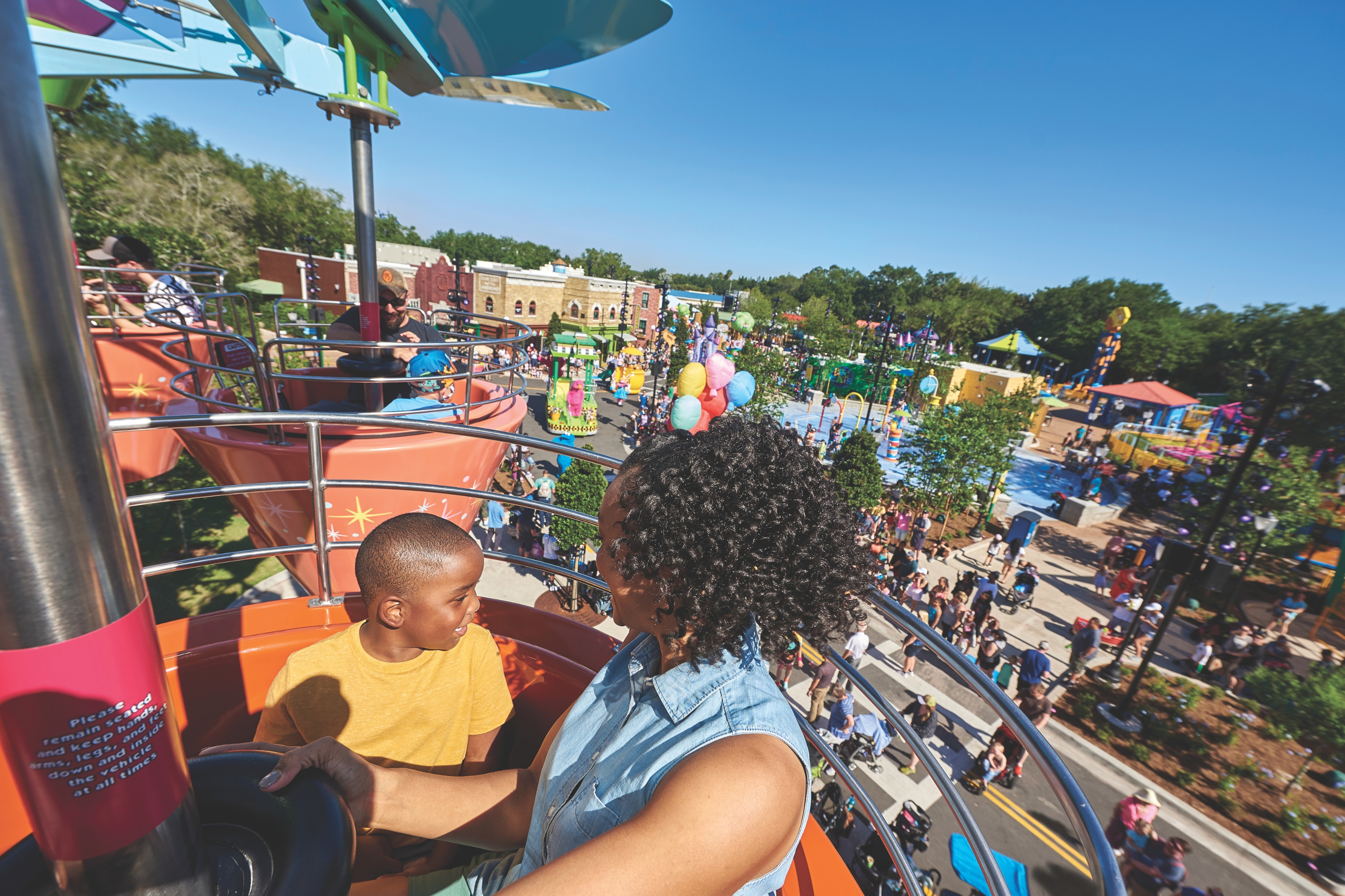 Abby's Flower Tower, na Sesame Street Land (SeaWorld Orlando).
