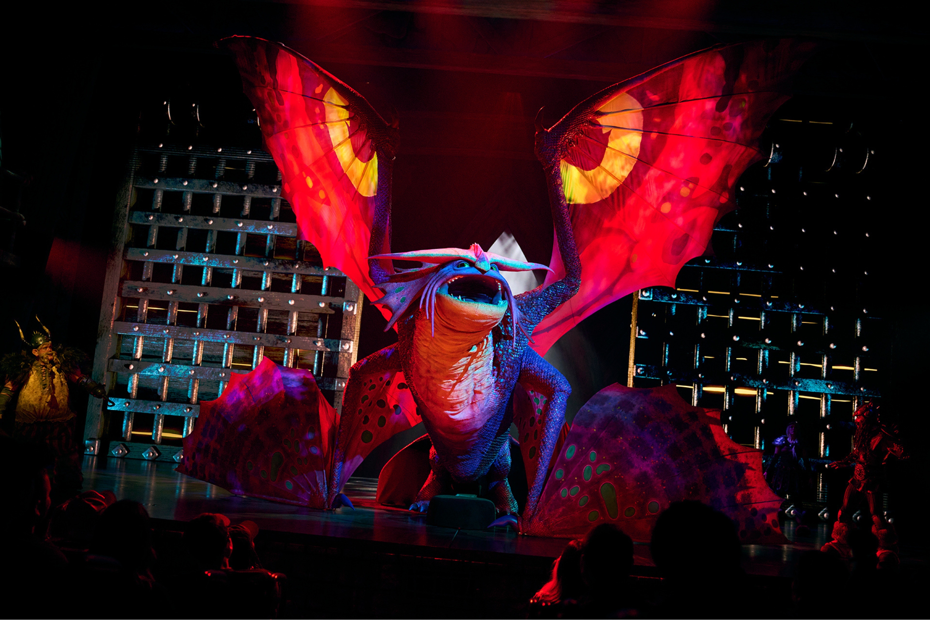 The Untrainable Dragon é um dos shows apresentados no Epic Universe.