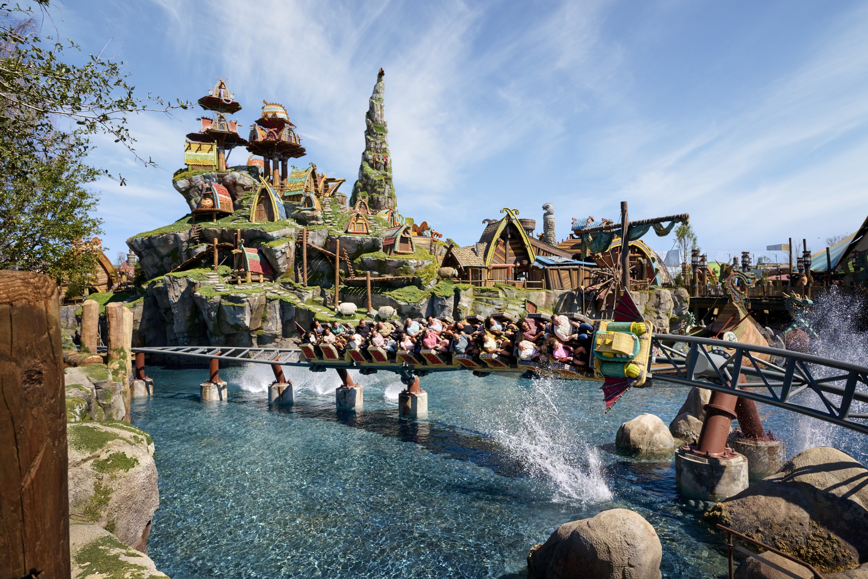 O Epic Universe conta com uma área dedicada à franquia Como Treinar Seu Dragão.