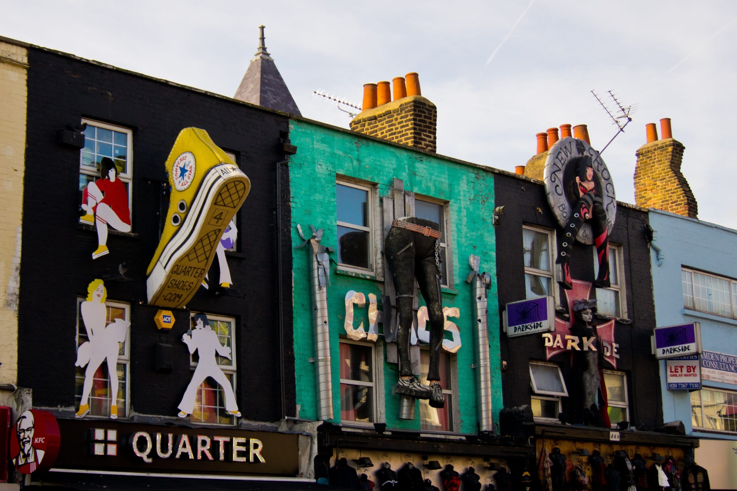 Camden Town é uma das regiões para se hospedar em Londres.