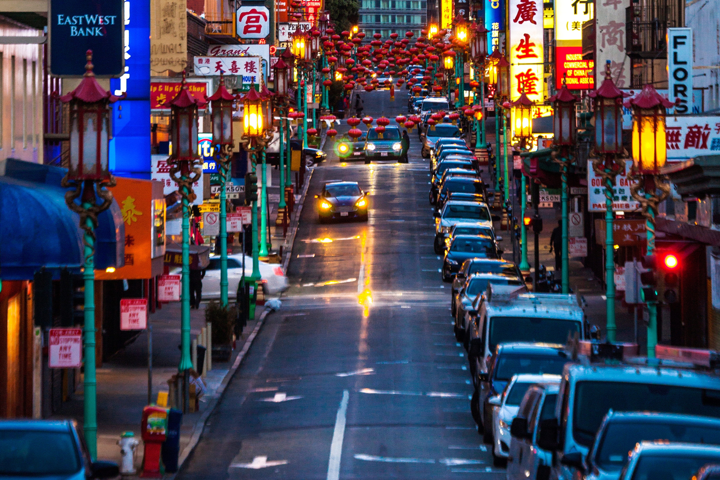 San Francisco possui uma forte influência asiática na cidade.