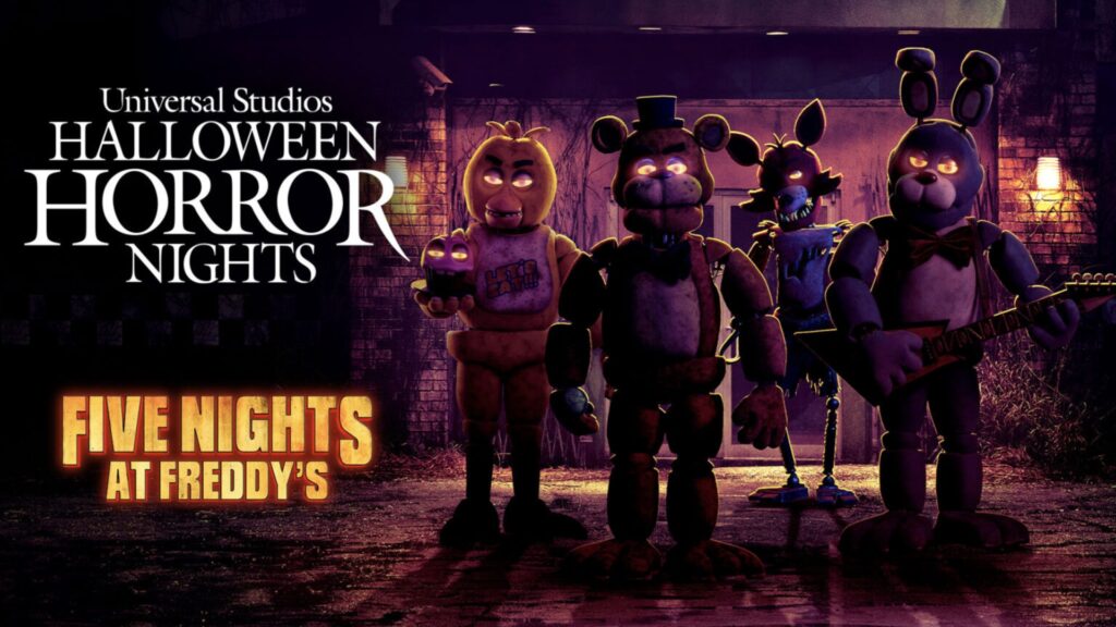 Five Nights at Freddy’s e WWE Presents: The Horrors of the Wyatt Sicks são as novas casas mal-assombradas confirmadas para o Halloween da Universal.