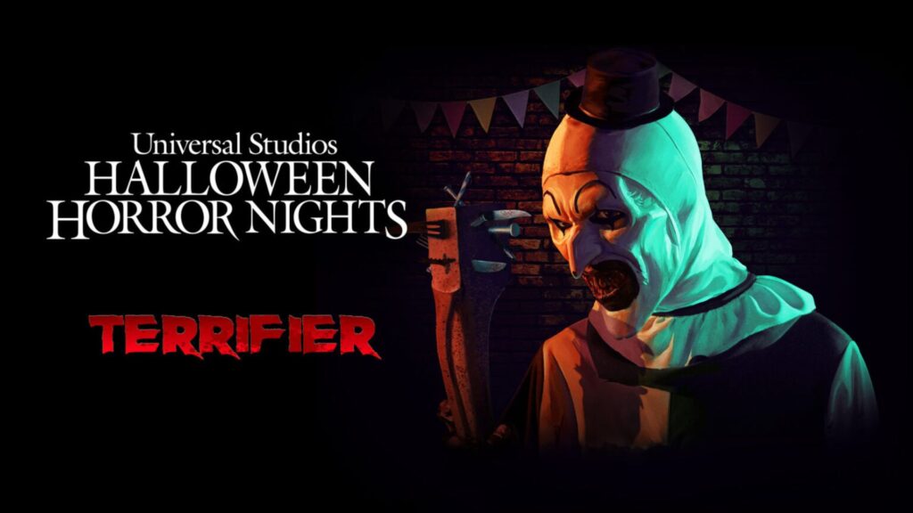 O filme "Terrifier" é tema da nova casa mal-assombrada do Halloween Horror Nights.
