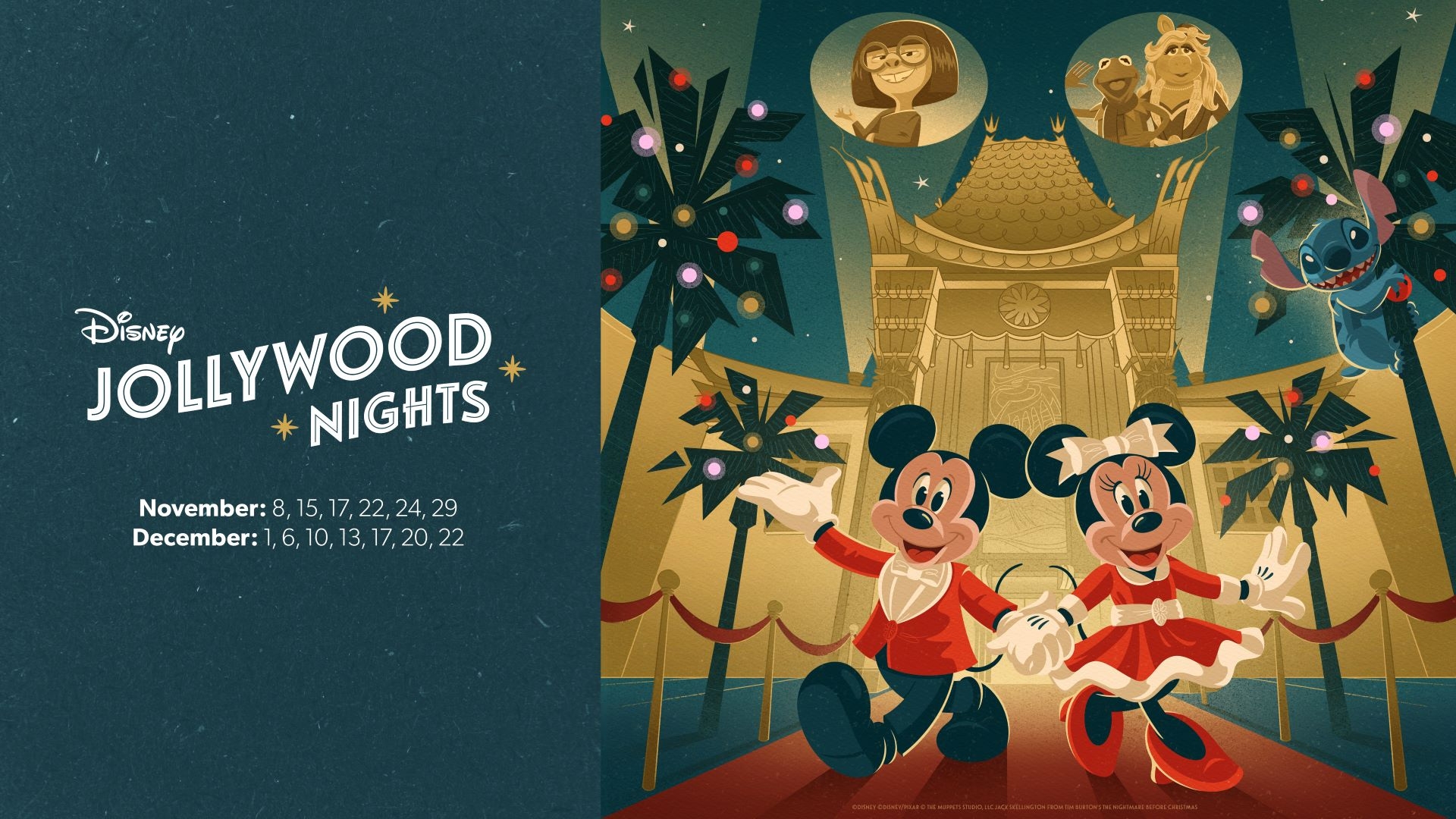 Jollywood Nights 2025: uma festa de Natal com o glamour de