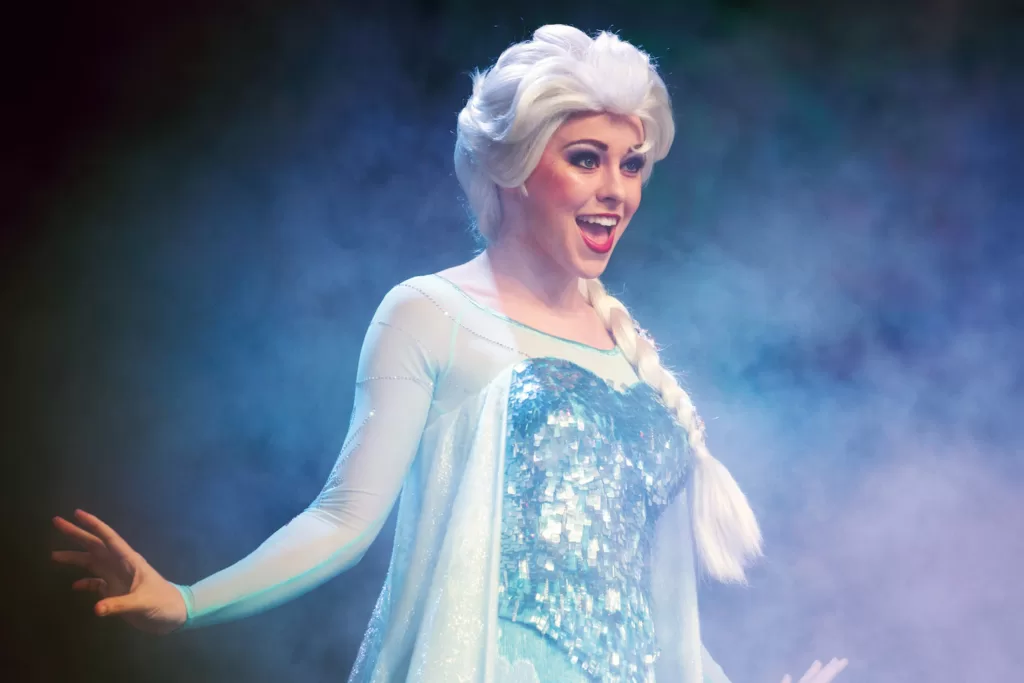 Na Echo Lake, você pode participar de uma experiência musical de "Frozen".