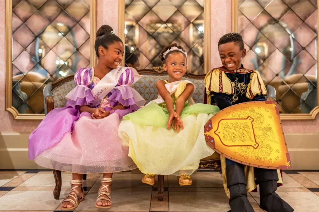 A Bibbidi Bobbidi Boutique é um serviço que transforma os seus pequenos em realeza no Magic Kingdom.