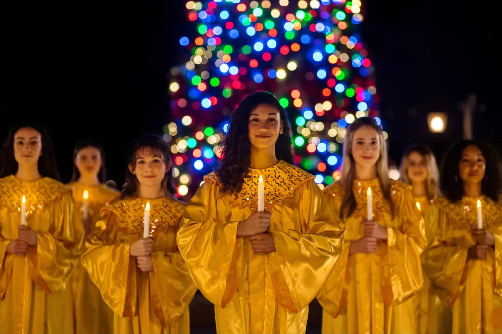 O EPCOT também celebra o espírito natalino com o International Festival of the Holidays.