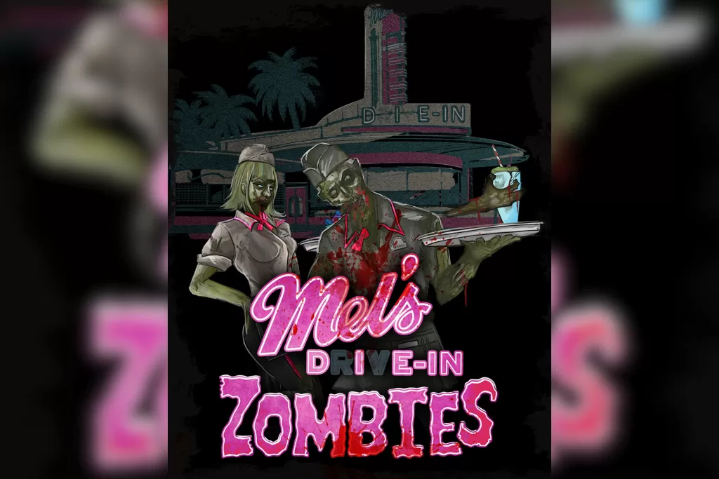 Mel's Drive-in Zombies é uma das experiência de rua no HHN 25.