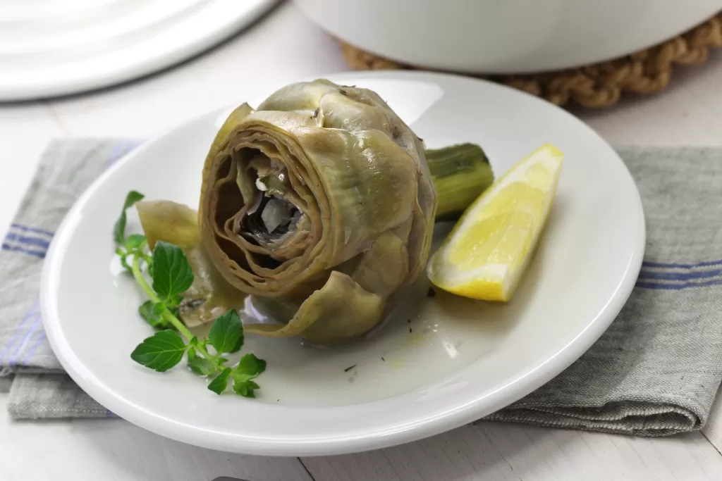 As alcachofras derretem na boca em Roma.