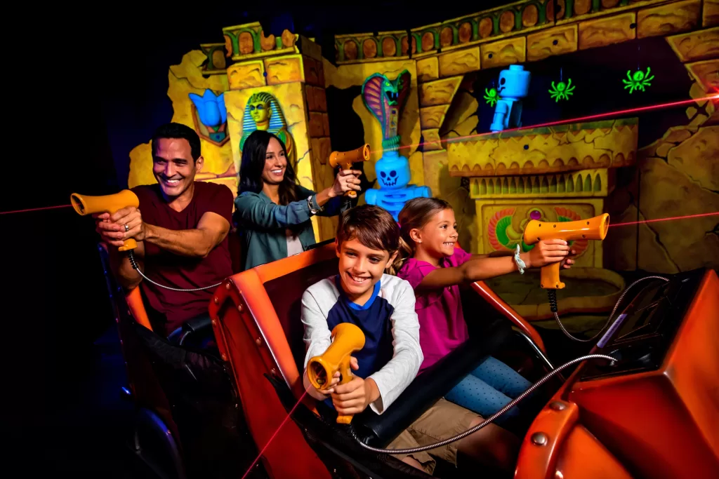 O LEGOLAND conta com diversas atrações para toda a família.