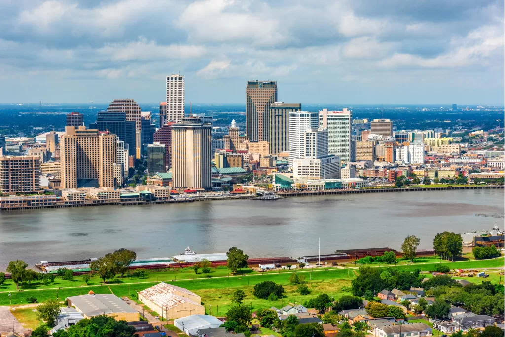 Como é Nova Orleans no verão?