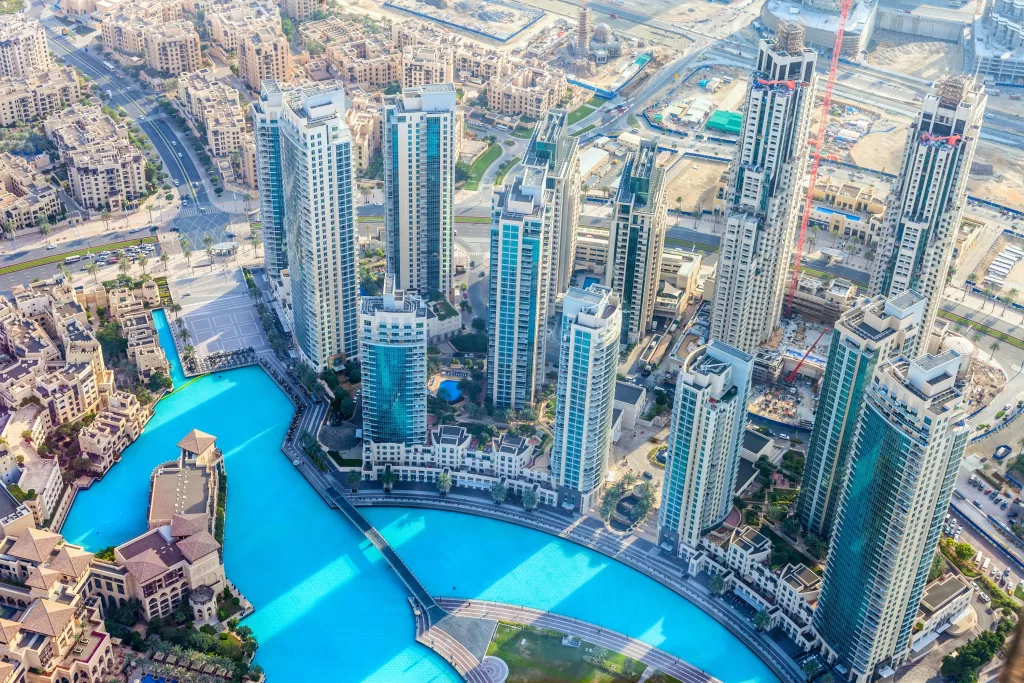 As hospedagens em Downtown Dubai são mais caras, mas deixam você pertinho das principais atrações da cidade.
