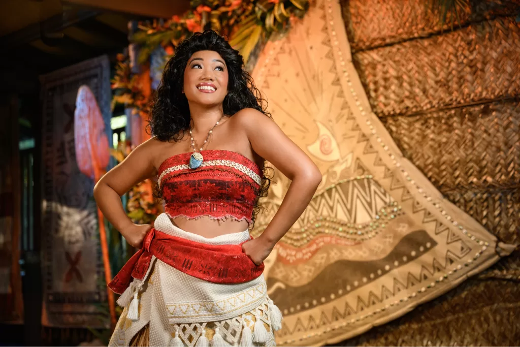 No Animal Kingdom, é possível conhecer Moana e outros personagens Disney.