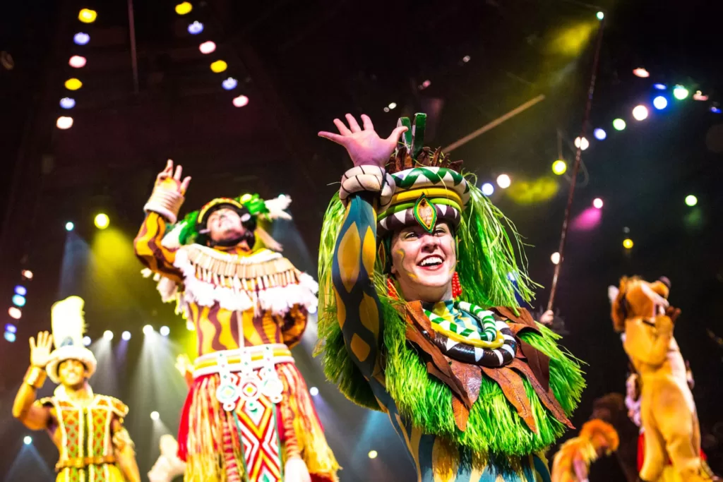 O Festival of the Lion King celebra a animação de sucesso mundial.