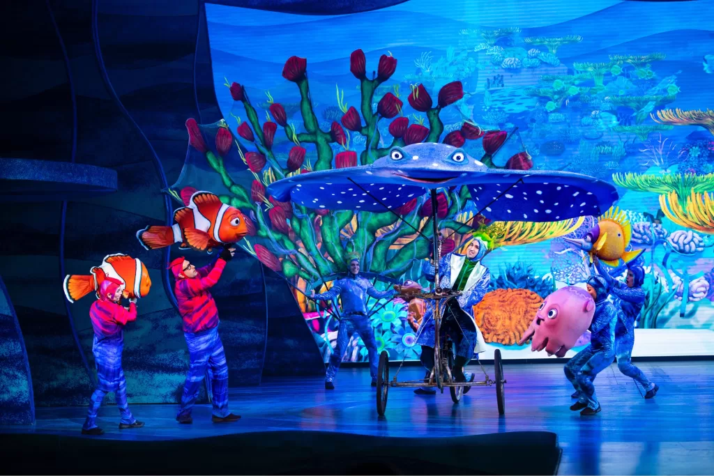 No Magic Kingdom, não perca o espetáculo Finding Nemo: The Big Blue... and Beyond!
