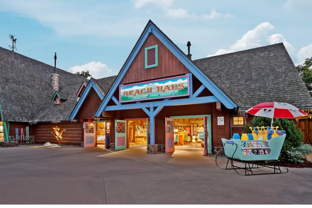 Na Beach Haus você encontra tudo para passar o dia no Blizzard Beach.