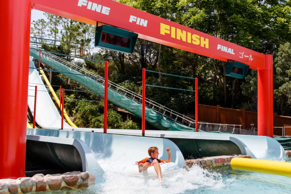 O Downhill Double Dipper, atração do Blizzard Beach, da Disney.