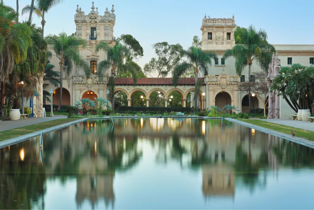 O Balboa Park é um dos ícones de San Diego.