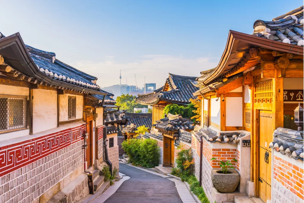 A Aldeia Hanok de Bukchon é um dos passeios imperdíveis em Seul.
