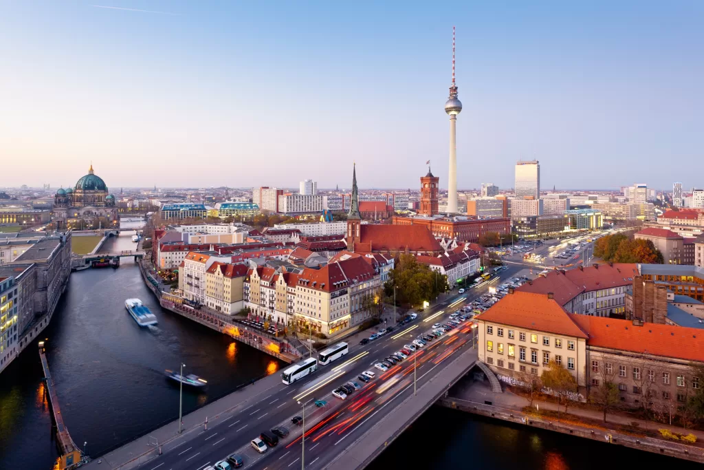 A primavera traz temperaturas mais agradáveis a Berlim.