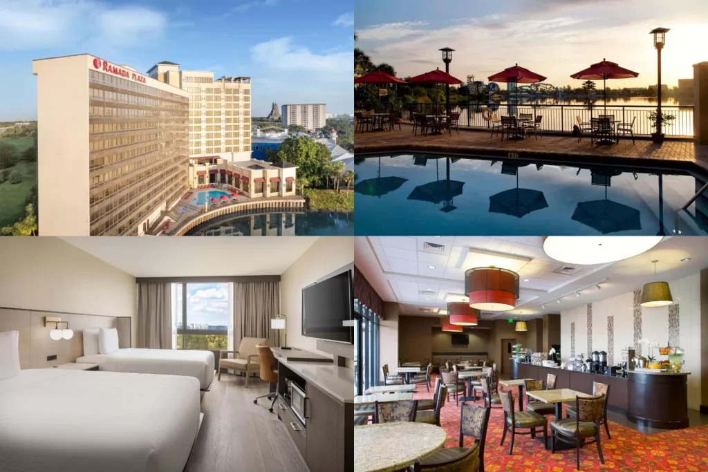 O Ramada Plaza Resort and Suites é uma opção de hotel na International Drive.