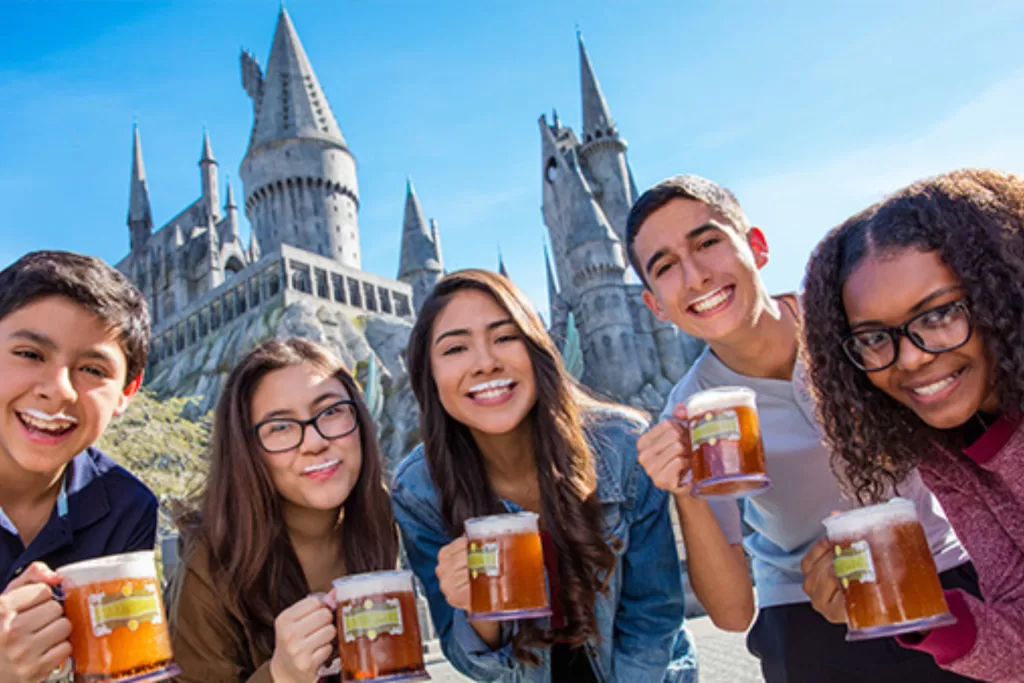 A cerveja amanteigada é um clássico nos parques da Universal Orlando.
